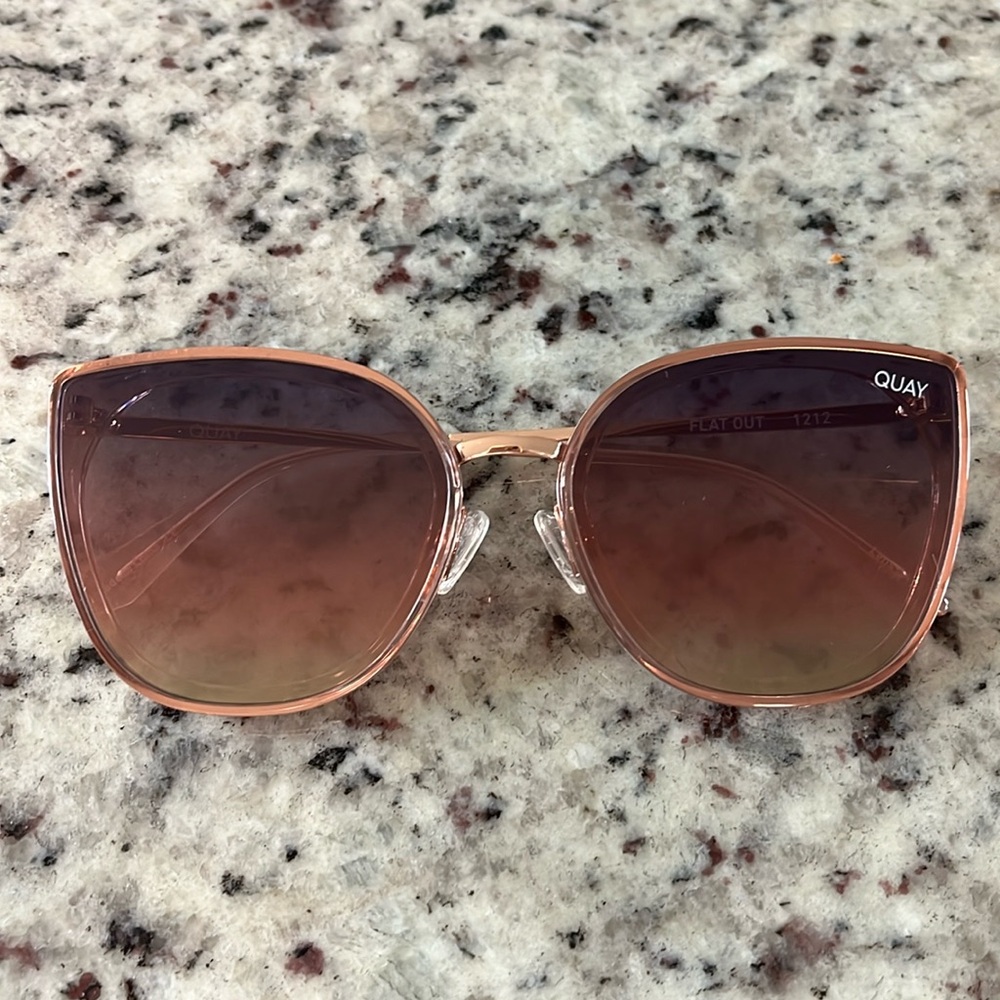 Quay Cateye Mirrored Sunglasses